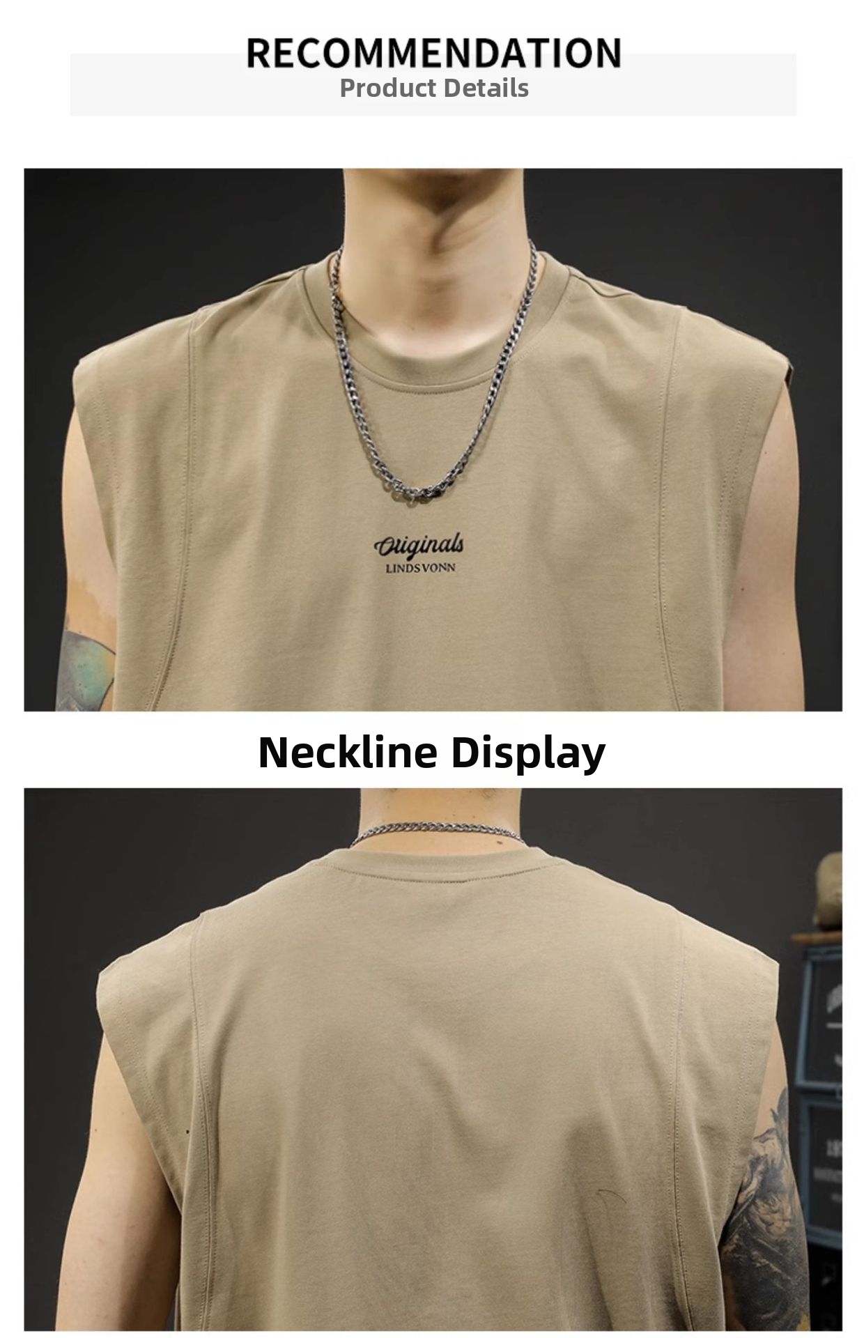 Men's Clothing Men's Quick Drying Sleeveless T-Shirt Summer Vest Style Base Layer Innerwear Outerwear For Formal & Casual_viptrois.com