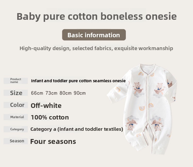 Body bébé coton naissance grenouillère confortable et doux_voghion.com
