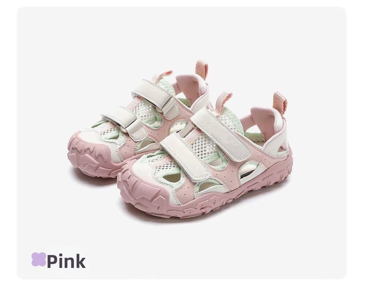 Kids Sport Sandals Breathable Openwork Design For Active Play_voghion.com