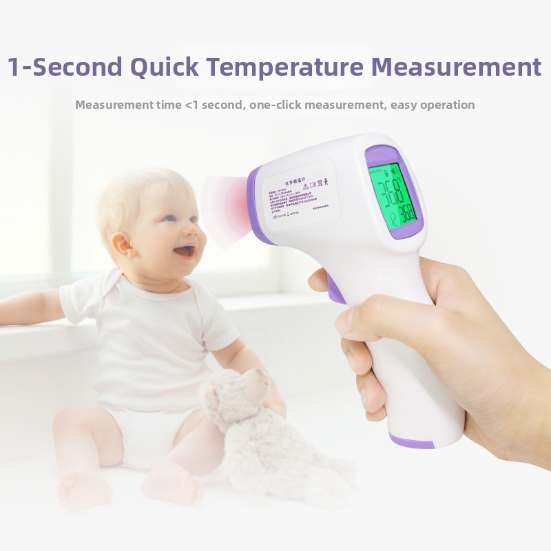 High Precision Non-contact Infrared Forehead Thermometer Long Distance Temperature Measuring Instrument Home Garden Kitchen Dining Bar_voghion.com