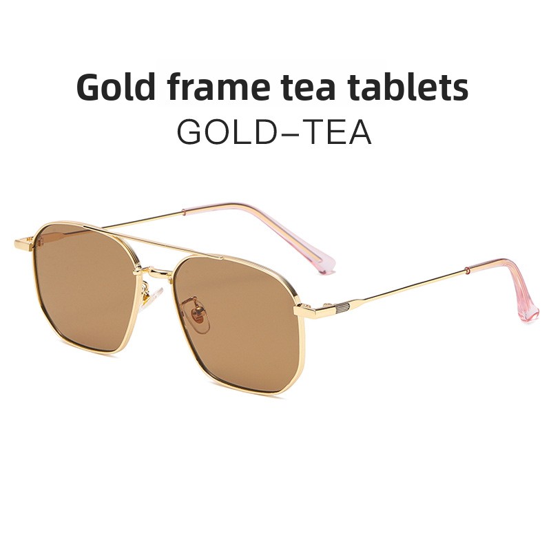 Stylish Women's Sunglasses - Trend Double Beam Designer Eyewear_voghion.com