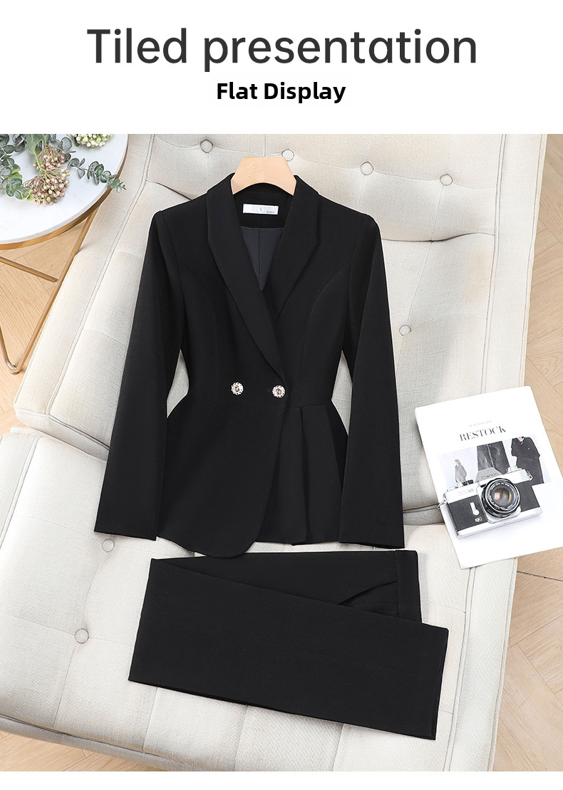 Women's Pant Set Professional Suit For Work Interviews And Formal_voghion.com