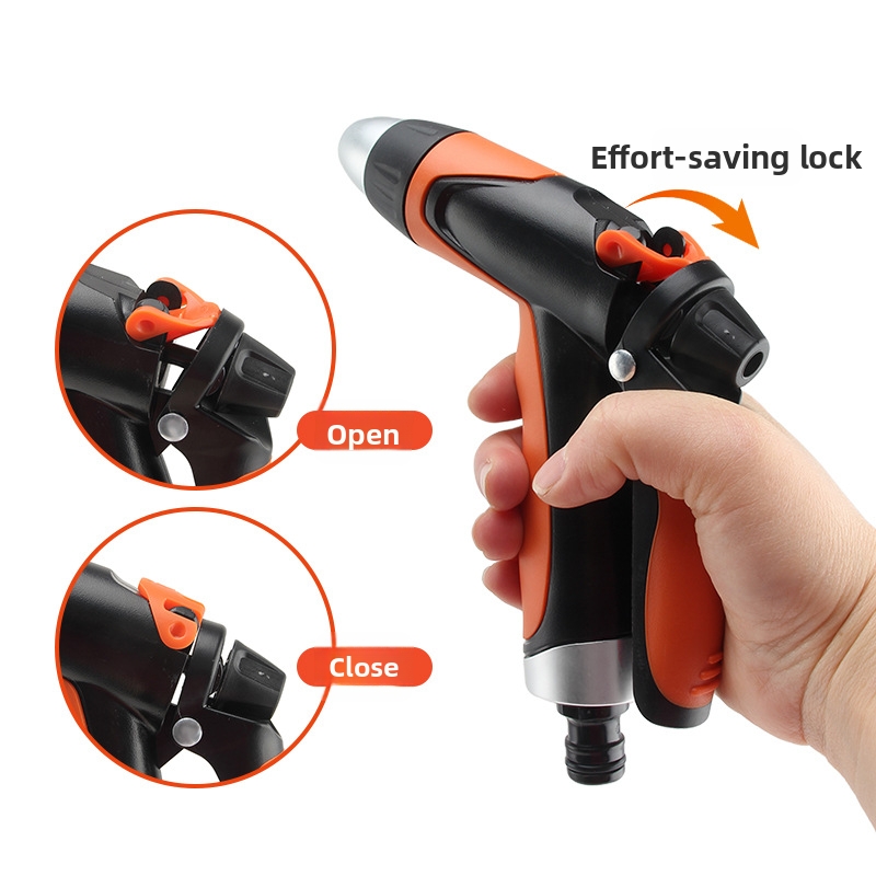 High Pressure Garden Watering Device Rubber Coated Connects To Tap Water For Home Use Car Wash Irrigation_voghion.com