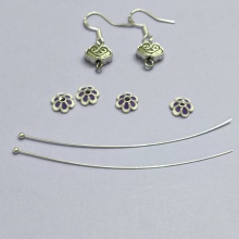 ���h��Ȧ���۴ֶ��h925�yɫ��ɫ���^�����y̩�y���y���h���DIY��