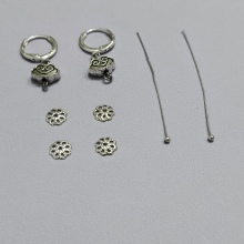 �ֶ��h��Ȧ���۶����ᘻ���925diy�yɫ���y̩�y���y�ֹ�������A