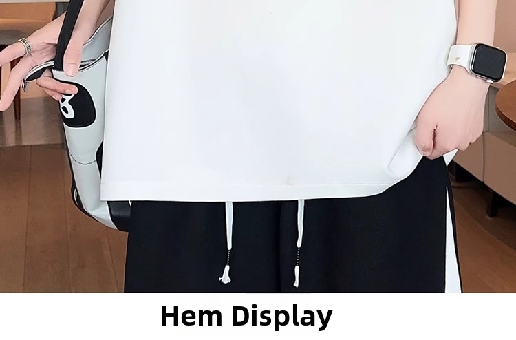 Teen Boys' Polo Shirt & Shorts Set - Breathable Cotton Casual Sportswear For Middle School Students And Youth_viptrois.com