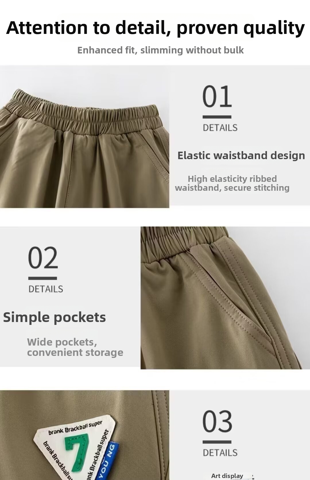 Boys Ice Silk Quick Drying Mosquito Proof Pants For Summer Sport_voghion.com