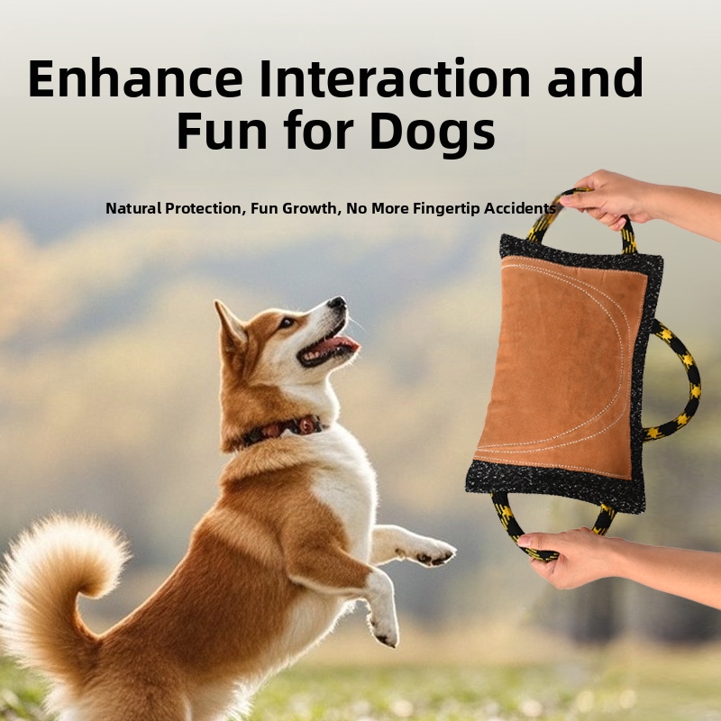 Pet Training Supplies Dog Chew Pillows Targets Bags Suede Tear Resistant Fabric For Dog Training_voghion.com