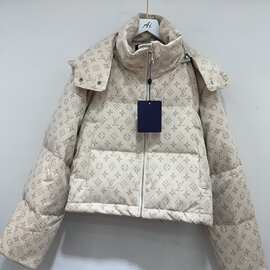 2026冬季新款连帽羽绒服男女同款洋气宽松保暖外套批