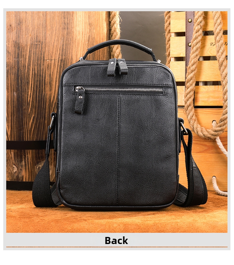 Borsa a tracolla uomo in vera pelle stile vintage retro_voghion.com