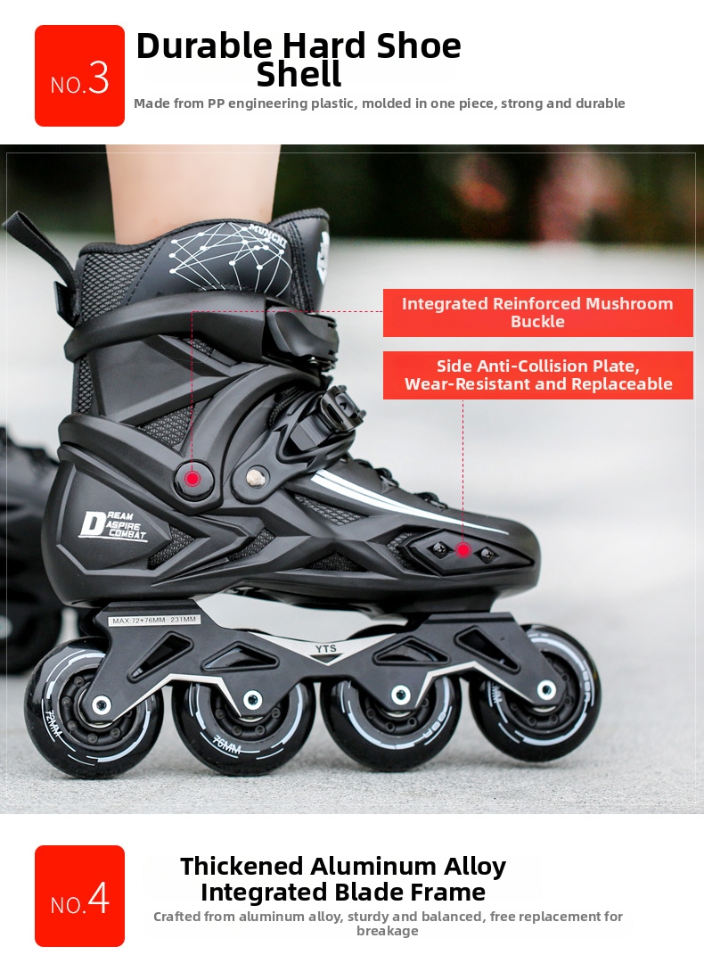 Professionell Inline Skates Fir Erwuessener Freestyle Speed_voghion.com