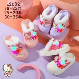 2025新款EVA儿童拖鞋 卡通拉丁一字拖鞋室内外耐磨舒适童外贸