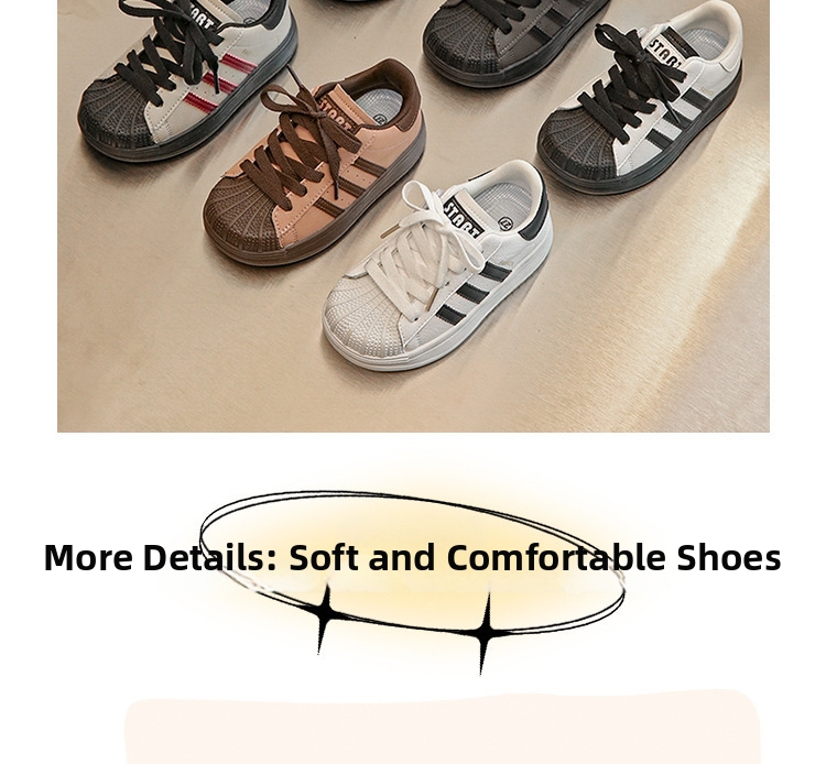 Baskets basses enfant shell toe chaussures casual pour filles_voghion.com