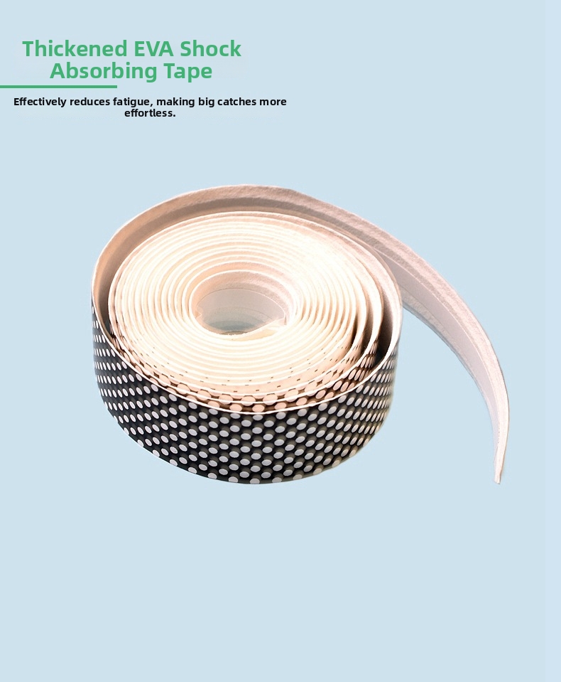 Zweetabsorberende handgreeptape voor vishengels en badmintonrackets, antislip handgreepwikkeltape, 2 meter, sport en outdoor_voghion.com