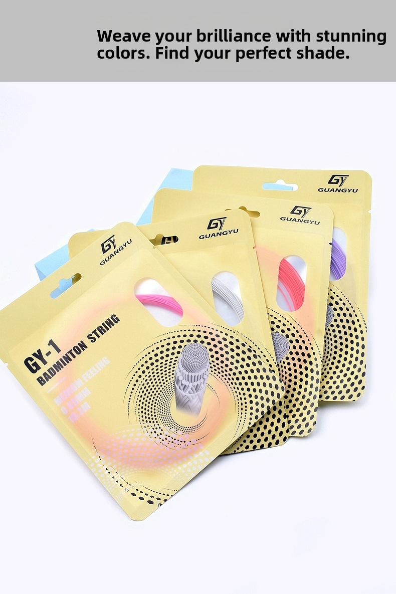 Badminton Racquet Strings Durable Club Training Strings For Amateur Indoor And Outdoor Recreational Use_voghion.com