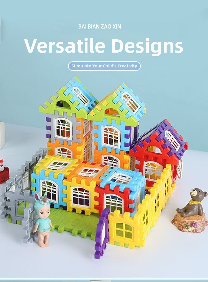 Building Blocks Educational Construction Set For Creative Play_voghion.com