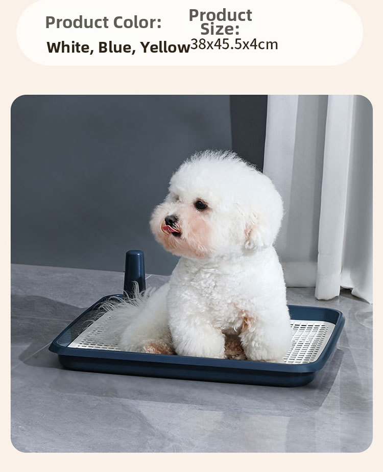 Extra Large Dog Toilet With Stand And Splash Proof Design_voghion.com