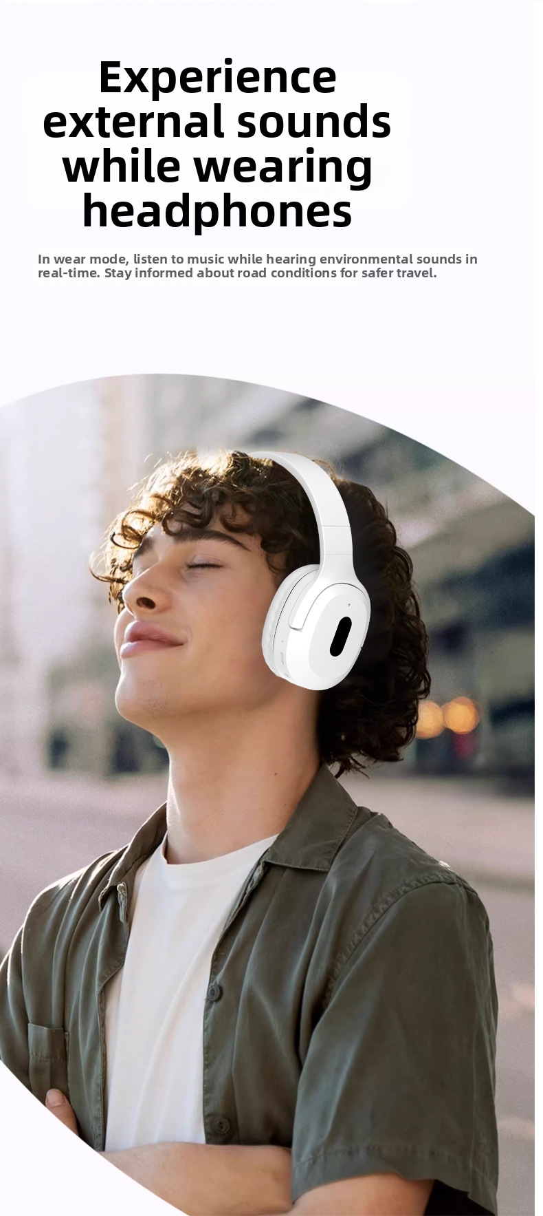 Écouteurs Bluetooth sans fil avec basses puissantes et rétractables pour téléphones portables - Vente directe d'usine - Offre transfrontalière en gros_voghion.com