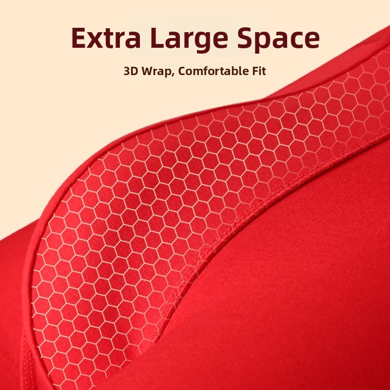 Calzoncillos bóxer transpirables de modal para hombre, ropa interior cómoda en rojo brillante con caja de regalo. Perfectos para bodas._voghion.com