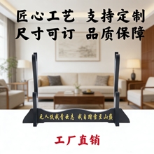 工厂直销批发木制桌面架剑托剑架刀剑箫笛多层展示架多层励志标语