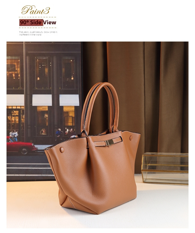 Women's Wing Tote Bag Medium Shoulder Handbag Elegant Pu Leather_voghion.com