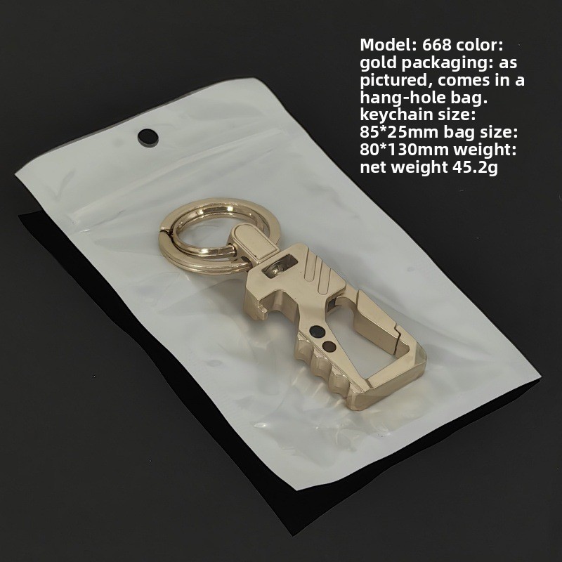 Multifunctional Bottle Opener Keychain Couple Car Key Pendant Creative Key Ring For Men Women_voghion.com