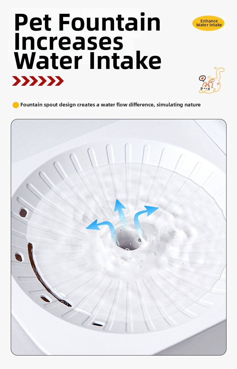 Intelligenter Trinkbrunnen Für Haustiere Mit Klappdeckel_voghion.com