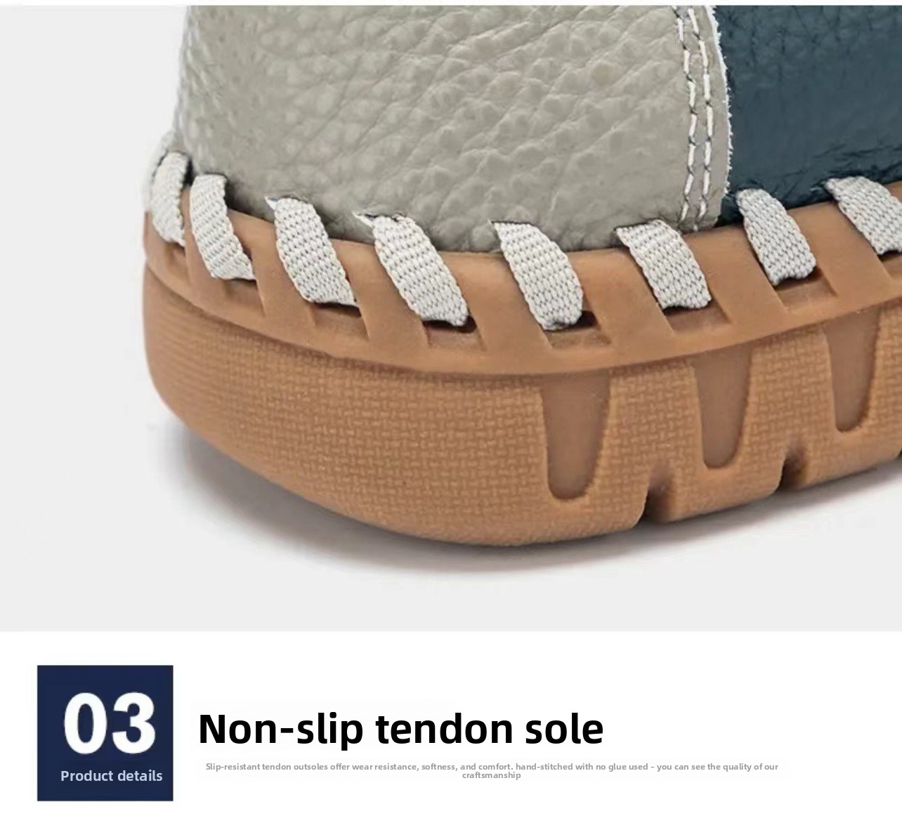 Men's Casual First-layer Cowhide Doudou Handmade Shoes Are Comfortable And Versatile With One Pedal._vogvips.com