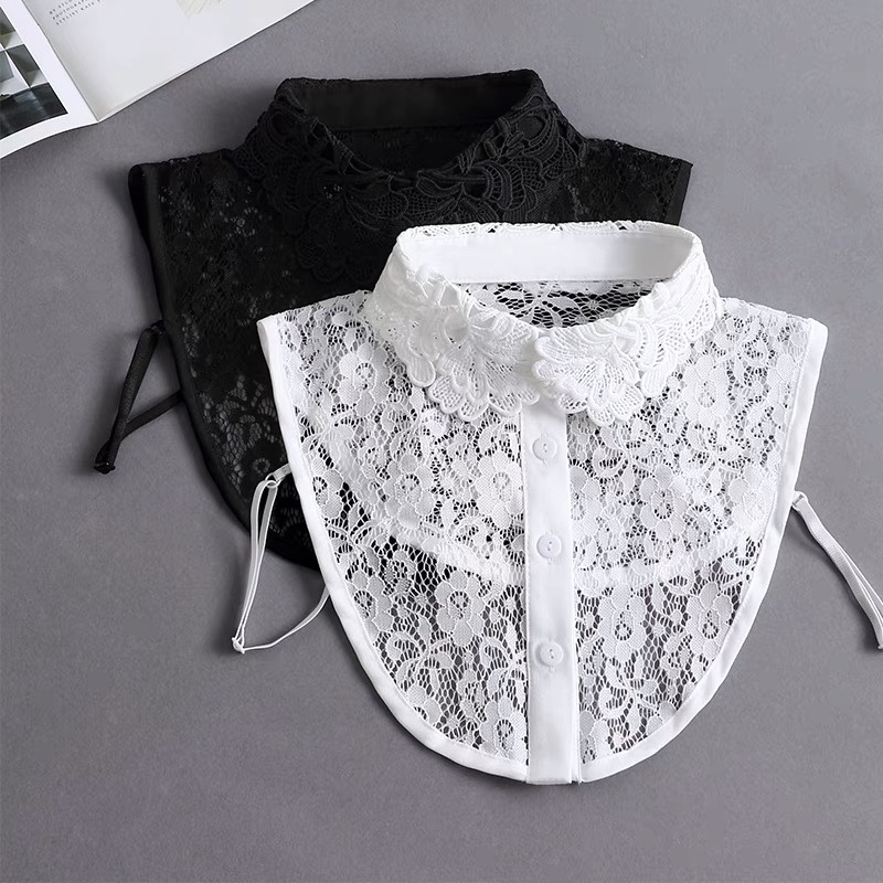 Fake Collar Children's Doll Collar Shirt Fake Collar Korean All-match Shirt Collar Cotton Ruffled Fake Collar Base Sweater Collar Fake Collar Children's Doll Collar Shirt Fake Collar Korean All-match Shirt Collar Cotton Ruffled Fake Collar Base Sweater Collar
