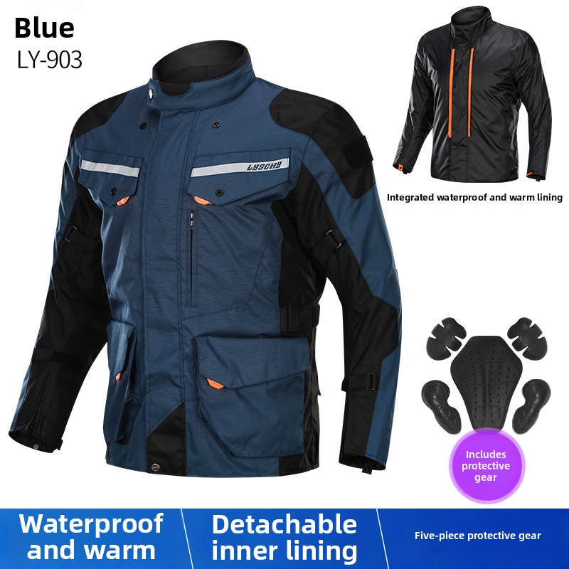 Motorracepak, winter, waterdicht, schokbestendig, rally-uitrusting voor mannen en vrouwen_voghion.com