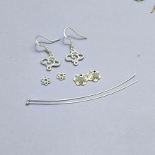 ���h��Ȧ���۴ֶ��h925�yɫ��ɫ���^�����y̩�y���y���h���DIY��