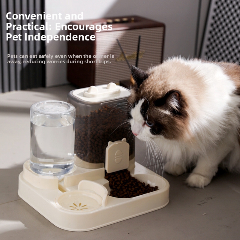 HaoTing Pet Supplies - Ciotola automatica per l'alimentazione di cani e gatti, dispenser d'acqua, nuova ciotola per gatti_voghion.com