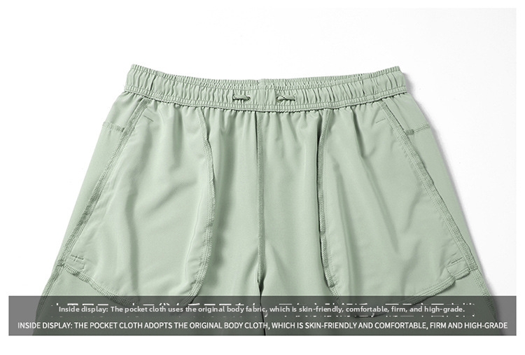 Herrshorts i andningsbart issilke med avslappnad passform_voghion.com