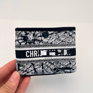 Cross-border Beauty Makeup Paris Map Limited Eye Shadow Plate Storage Bag Transformation Card Bag Card Case Coin Purse