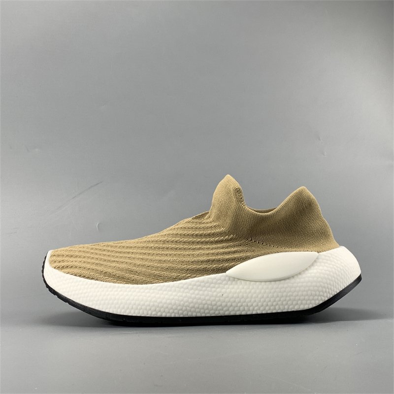 2025 Spring/Summer New Slip-On Flyknit Mesh Shoes Men's Breathable Anti-Odor Lightweight Fashionable Sports Casual Shoes