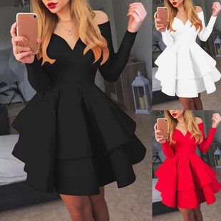 Ruffled Evening Dress Dresses for WOMEN PRINCESS DRESS
