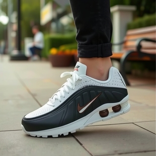 Shoxr4 Air-Cushion Shoes Men's Sports Shoes Women's Colorful Air Column Versatile Non-Slip Wear-Resistant Low-Cut Casual Running Shoes