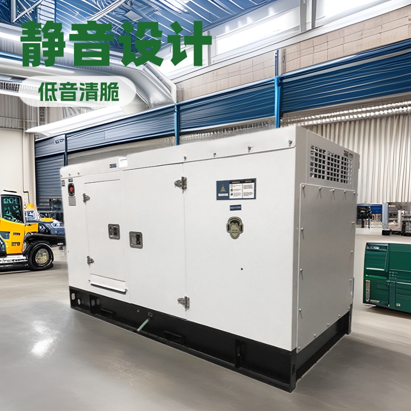 静音康明斯柴油发电机组Cummins40KW50KVA仿斯坦福无刷发电机