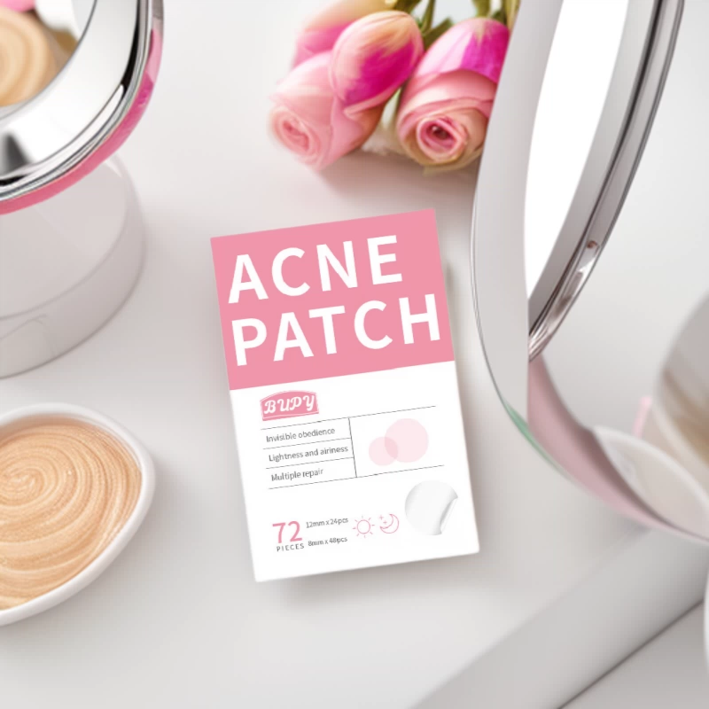 Трансграничные BUPY Снежная салициловая кислота Невидимая прыщая наклейка Snowgrass Powder Pimple Patch