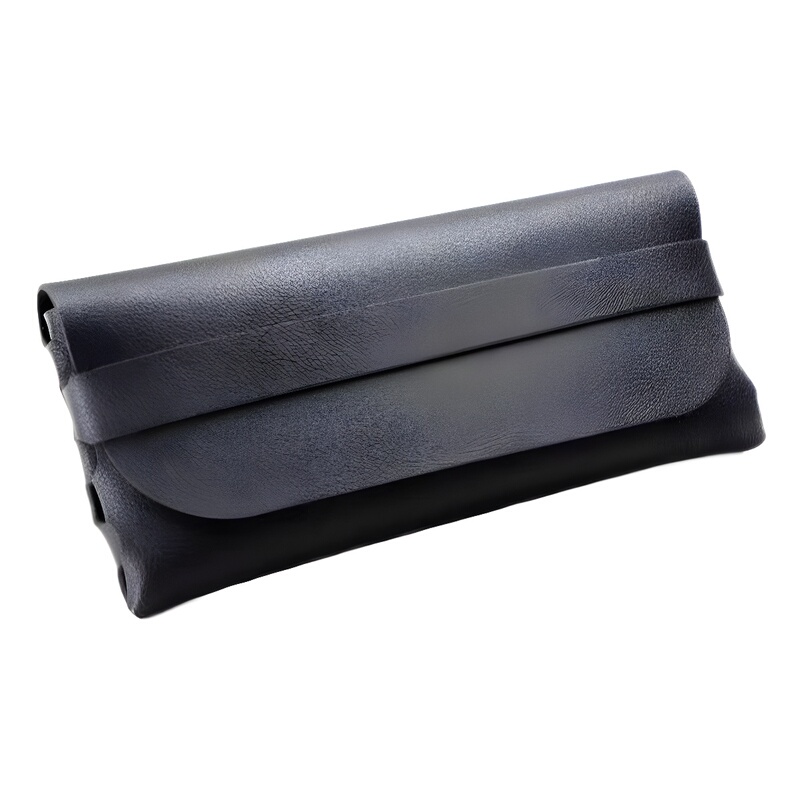 Fashionable and Simple Leather Handmade Glasses Sunglasses Glasses Case New Anti-Stress Sunglasses Cheap Street Stall Hot Pot