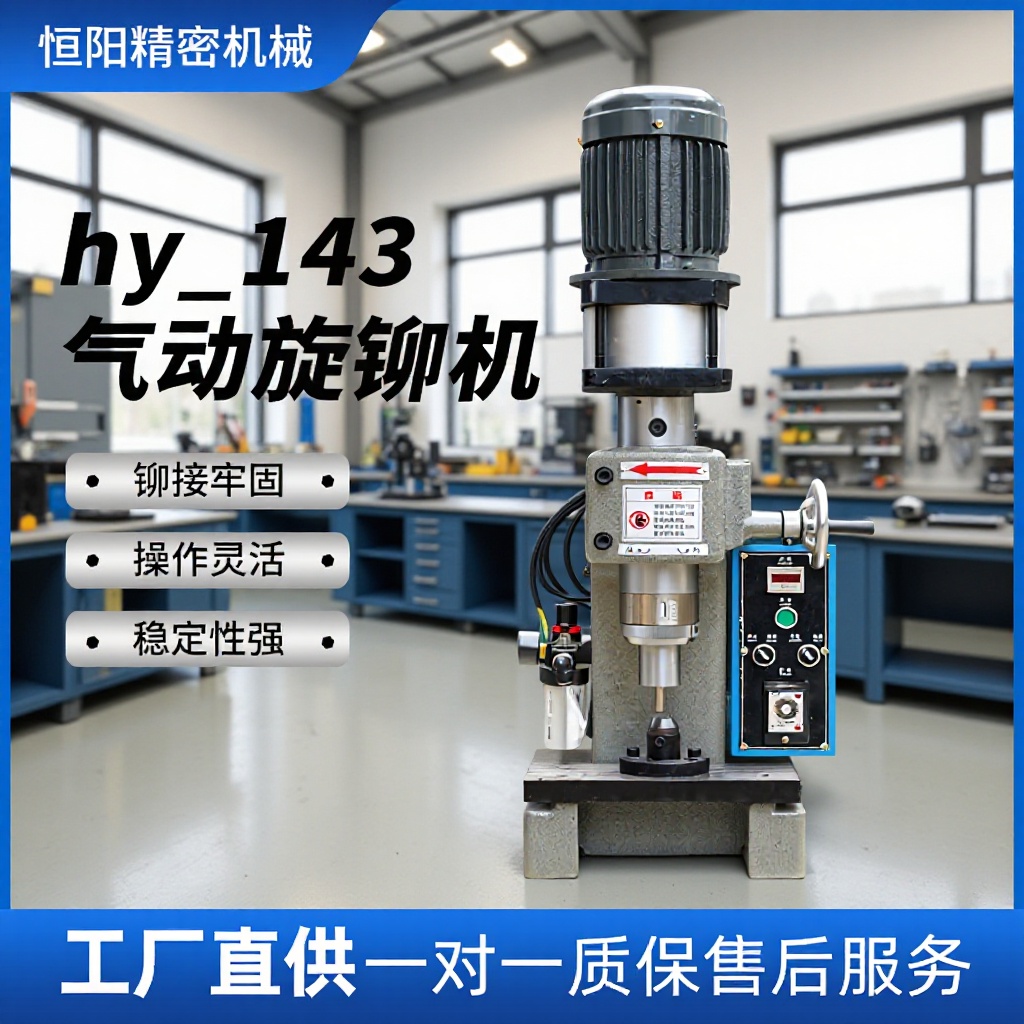 143气动零件旋铆机 台式五金配件铆接机 半自动铆合铆接机定制