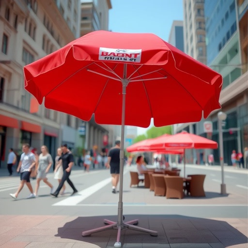 Shenzhen manufacturers advertising promotion umbrella 48 inch windproof sun umbrella outdoor advertising umbrella LOGO sunshade umbrella