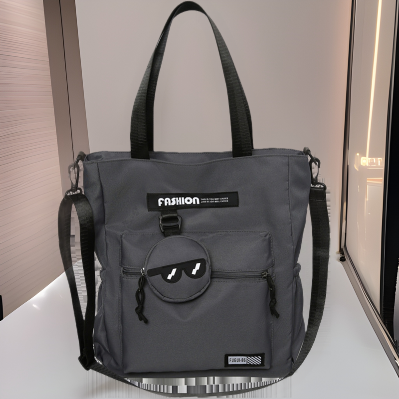 Handbag Men's Large Capacity Shoulder Crossbody Bag Junior High School Senior high school Students Classes Classes Classes Classes Carrying Books Handbag