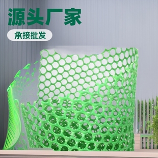 Plastic flat net breeding chicken and duck foot net leakage net balcony window thickening protection anti-falling net manufacturers