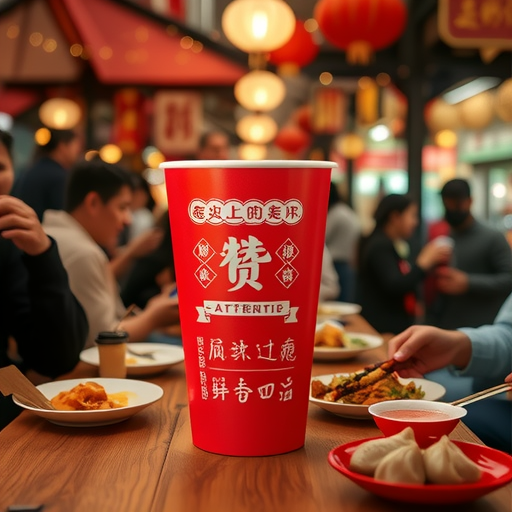 Disposable Bowl for Chicken Skewers, Special Paper Cup and Paper Bucket Packaging Box for Skewers, Chinese Style, Factory Direct Supply