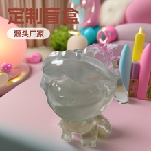 定制盲盒公仔源头厂家注塑滴胶搪胶PVC手办定做京东IP吉祥物加工
