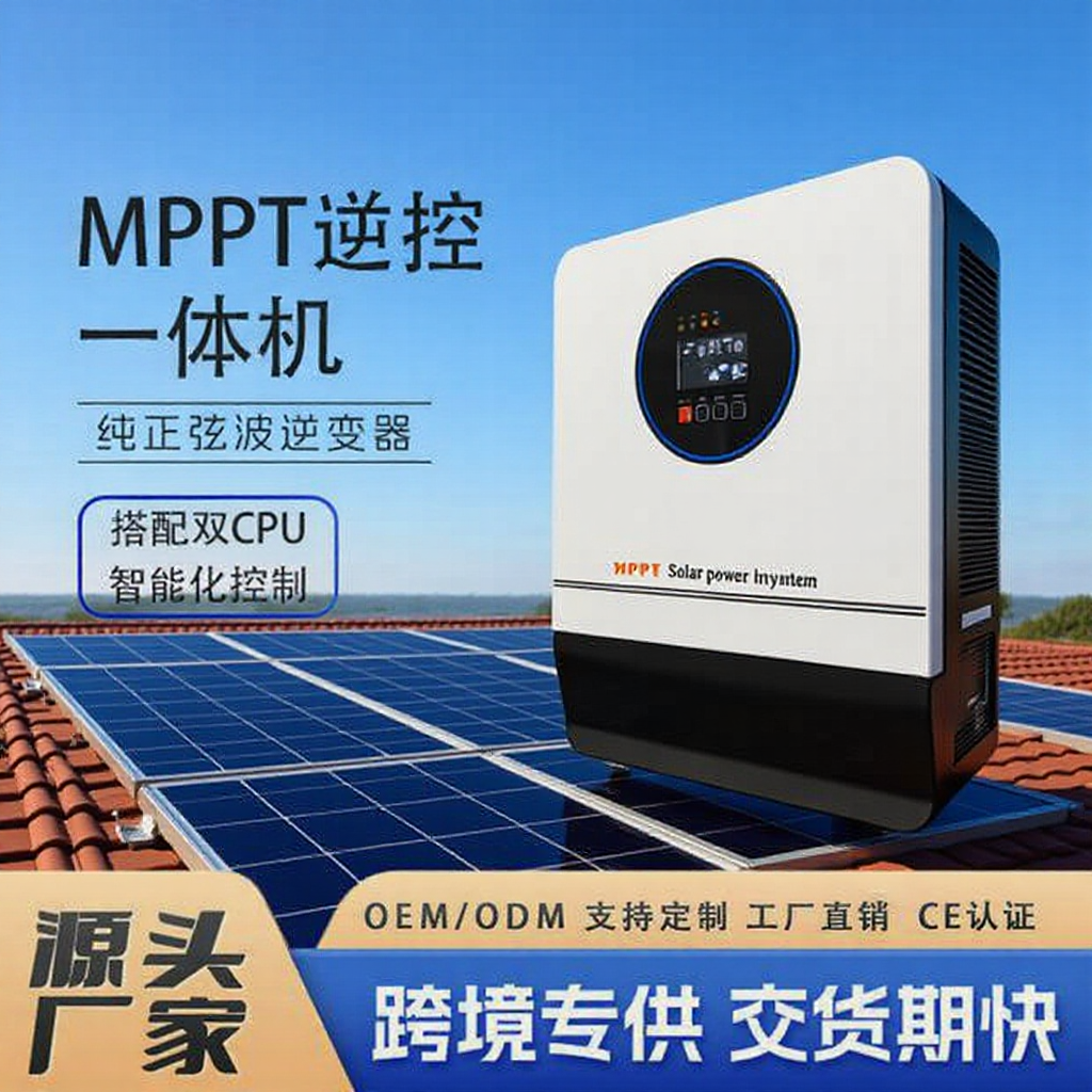 厂家工厂直营太阳能工频逆变器离网逆控一体机内置MPPT光伏储能逆