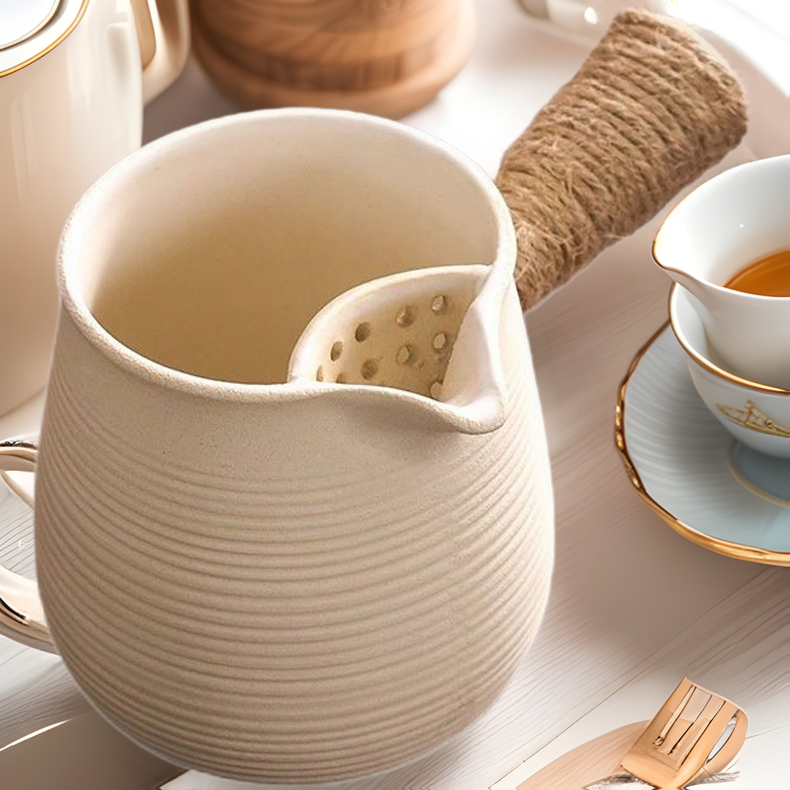 Milk tea pot, tea pot, tea pot, tea pot, suit household tea maker, ceramic pot, milk teapot, ceramic