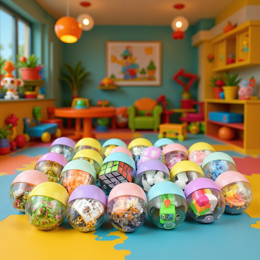 Toy Ball Macaron Gashapon Ball 2 yuan Gashapon Machine Pats Pupils Reward Children's Small Toys