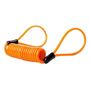 Lengthened spring-like steel wire rope 1.5 meters plastic reminder rope orange Green Yellow Blue multicolor optional